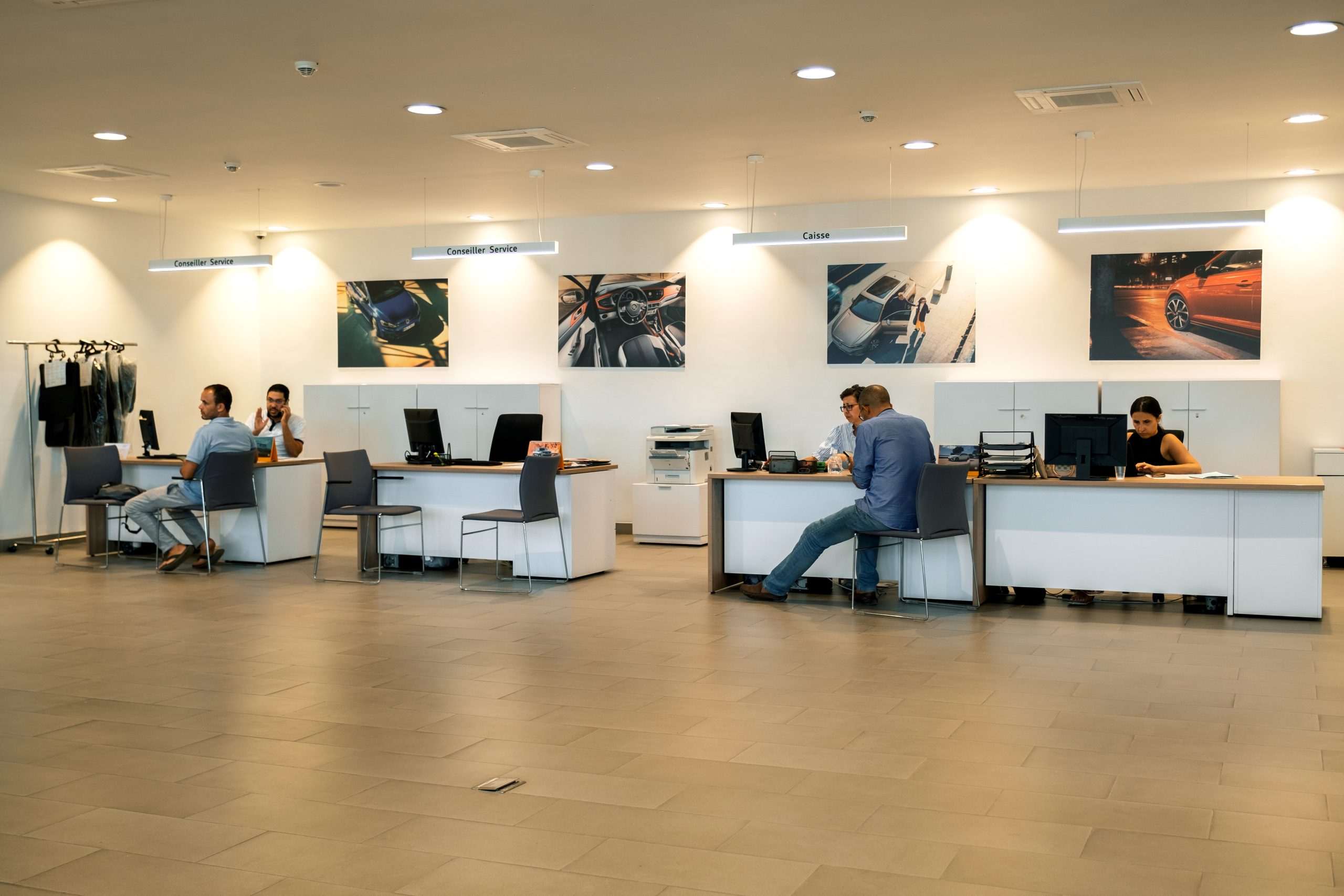 Espace showroom et accueil de Société Bouderka